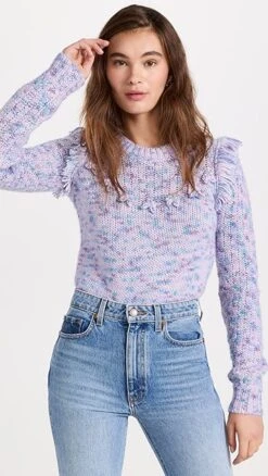 LoveShackFancy Koru Pullover Sweater