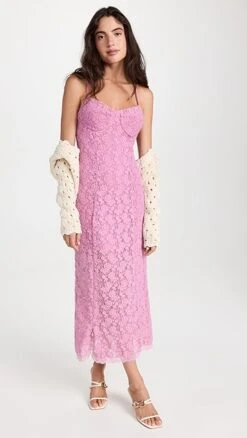 LoveShackFancy Sima Midi Dress -LoveShackFancy Shop lshac3106723503 1663689333596 2 0. UX357 QL90