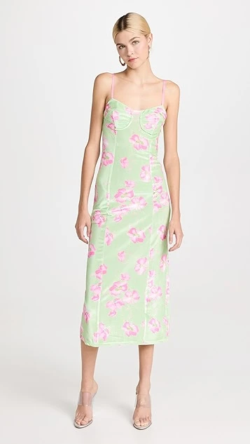 LoveShackFancy Sima Midi Dress 3 LoveShackFancy Sima Midi Dress