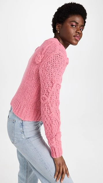 LoveShackFancy Fabietto Crop Cardigan 5 LoveShackFancy Fabietto Crop Cardigan - Image 3