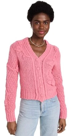 LoveShackFancy Fabietto Crop Cardigan 14 LoveShackFancy Fabietto Crop Cardigan -LoveShackFancy Shop lshac3108939568 1668789556952 2 0. UX357 QL90