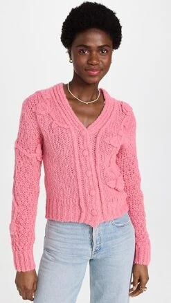 LoveShackFancy Fabietto Crop Cardigan 15 LoveShackFancy Fabietto Crop Cardigan -LoveShackFancy Shop lshac3108939568 1668789557227 2 0. UX357 QL90