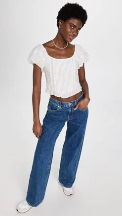 LoveShackFancy Breonna Top -LoveShackFancy Shop lshac3109813451 1668796470469 2 0. UX357 QL90