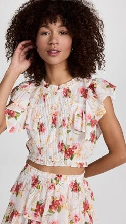 LoveShackFancy Nora Top