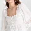LoveShackFancy Anorette Blouse