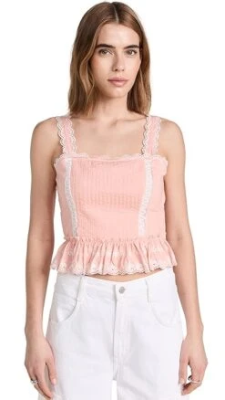 LoveShackFancy Skipper Bustier -LoveShackFancy Shop lshac311381f806 1681595284650 2 0. UX357 QL90
