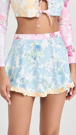 LoveShackFancy Chyanne Skirt