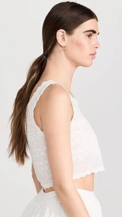 LoveShackFancy Luvita Crop Top -LoveShackFancy Shop lshac3115113451 1682090127119 2 0. UX357 QL90