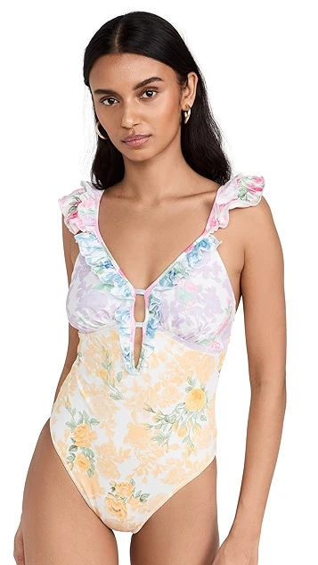 LoveShackFancy Tibbie One Piece Swimsuit 8 LoveShackFancy Tibbie One Piece Swimsuit - Image 6