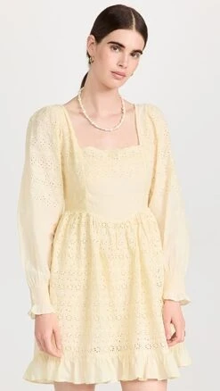 LoveShackFancy Preslina Dress -LoveShackFancy Shop lshac3115581491 1682089328380 2 0. UX357 QL90