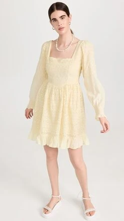 LoveShackFancy Preslina Dress -LoveShackFancy Shop lshac3115581491 1682089328927 2 0. UX357 QL90